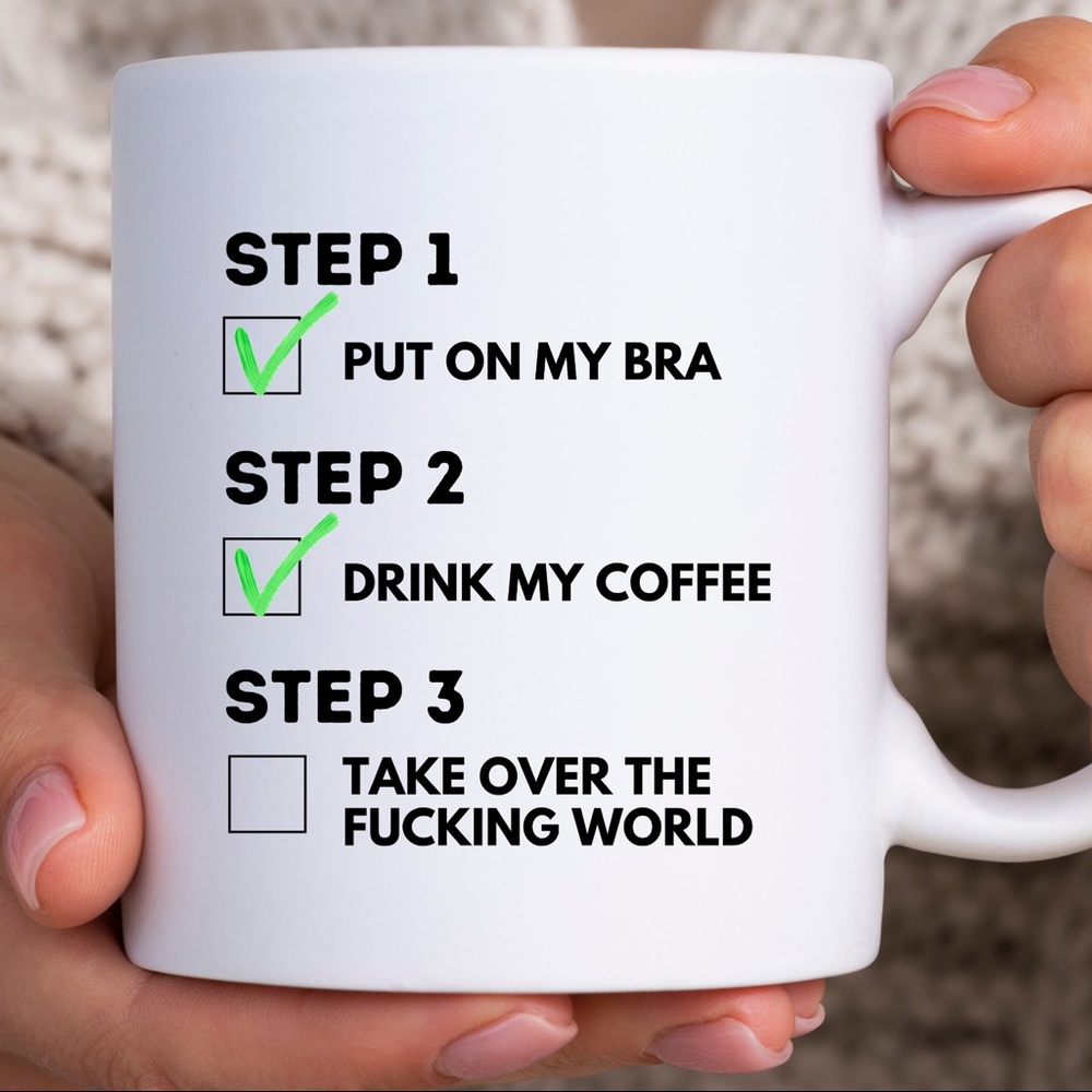 Girl Boss Mom Life Funny 11 oz Ceramic Mug